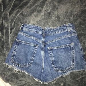 Topshop Shorts - Topshop Mom High Waisted Jean Shorts Topshop Shorts - Topshop Mom High Waisted Jean Shorts